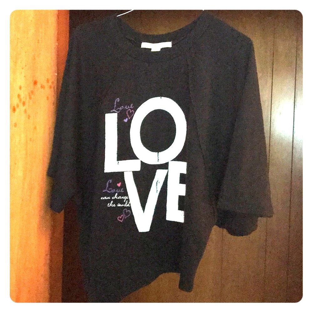 Black top sweater material